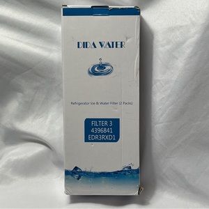 2-Pack DIDA Water Filter 3 4396841 EDR3RXD1 Refrigerator Ice Fits Whirlpool